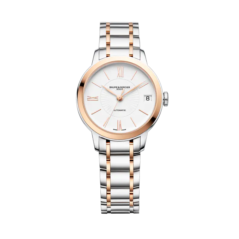 Baume & Mercier Classima Femme Automatique 31 mm Bi tons bracelet Acier