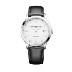 Baume & Mercier Classima Homme Automatique 42 mm Acier bracelet Cuir