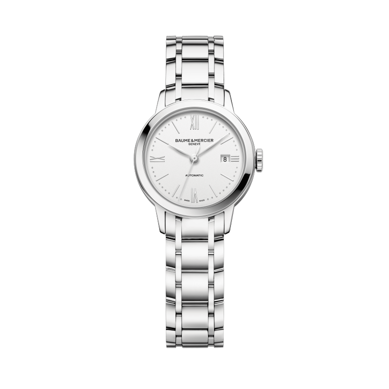 Baume & Mercier Classima Femme Automatique 27 mm Acier bracelet Acier