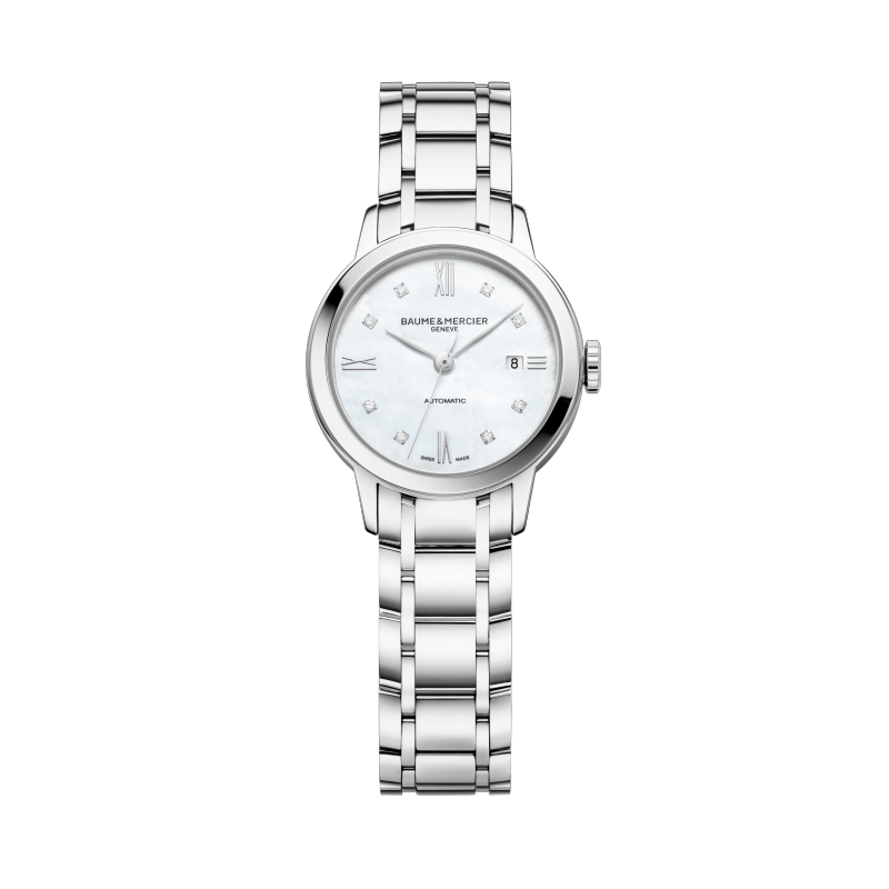 Baume & Mercier Classima Femme Automatique 27 mm Acier bracelet Acier