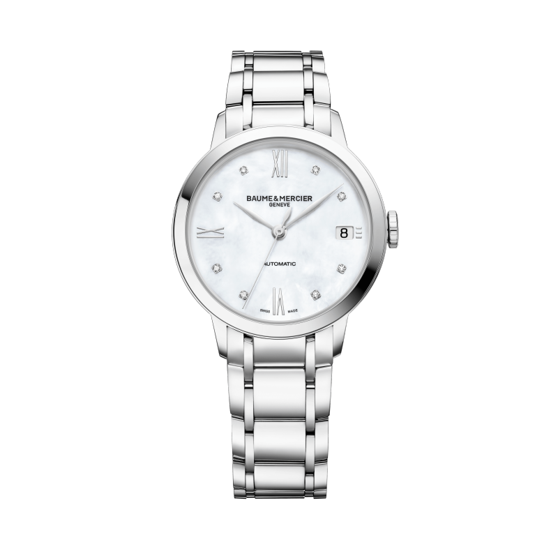 Baume & Mercier Classima Femme Automatique 34 mm Acier bracelet Acier