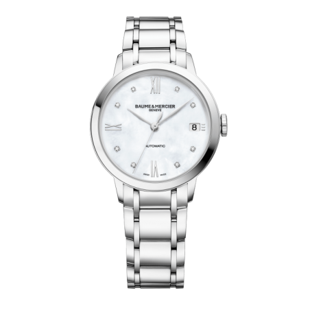 Baume & Mercier Classima Femme Automatique 34 mm Acier bracelet Acier