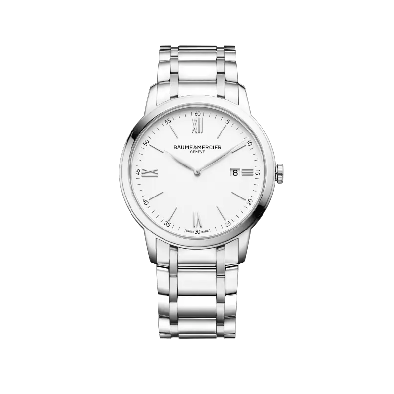 Baume & Mercier Classima Homme Quartz 42 mm Acier bracelet Acier