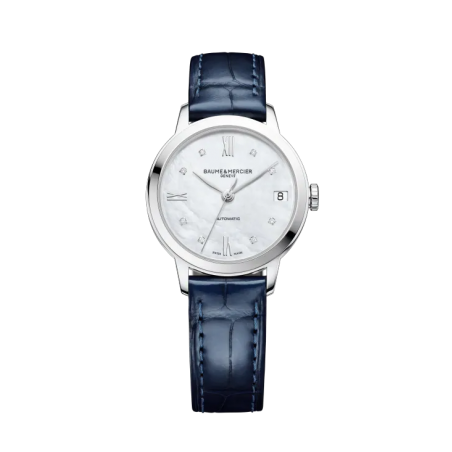 Baume & Mercier Classima Femme Automatique 31 mm Acier bracelet Cuir