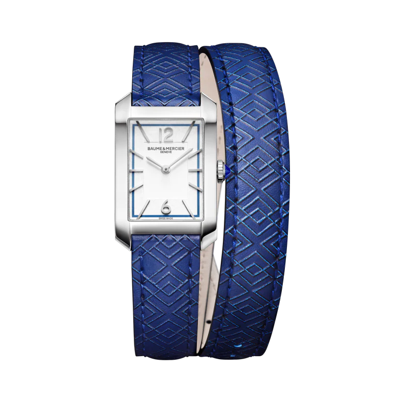 Baume & Mercier Hampton Femme Quartz S Acier bracelet Cuir