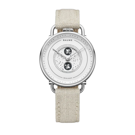 Baume & Mercier Baume Femme Quartz 35 mm Acier bracelet Textile