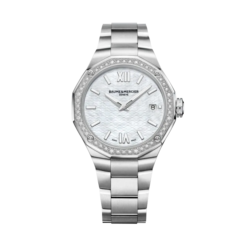 Baume & Mercier Riviera Femme Quartz 36 mm Acier bracelet Acier