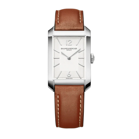 Baume & Mercier Hampton Homme Quartz M Acier bracelet Cuir