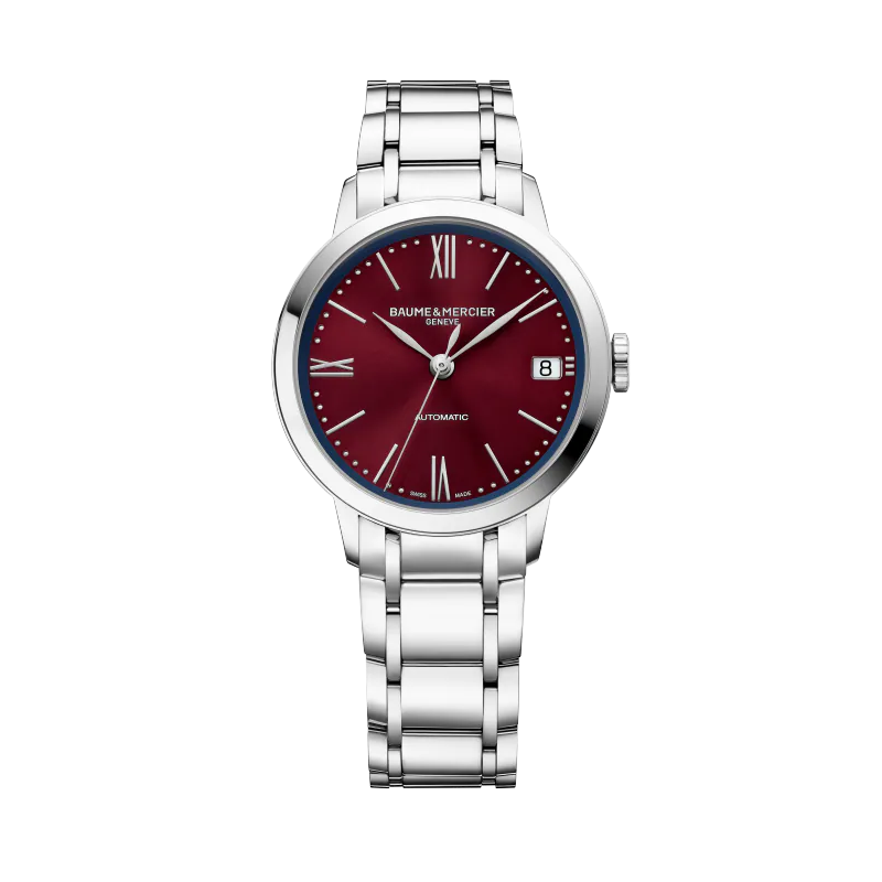 Baume & Mercier Classima Femme Automatique 34 mm Acier bracelet Acier