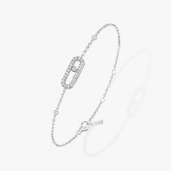 Bracelet Messika MOVE UNO PAVÉ Or 04706 Femme