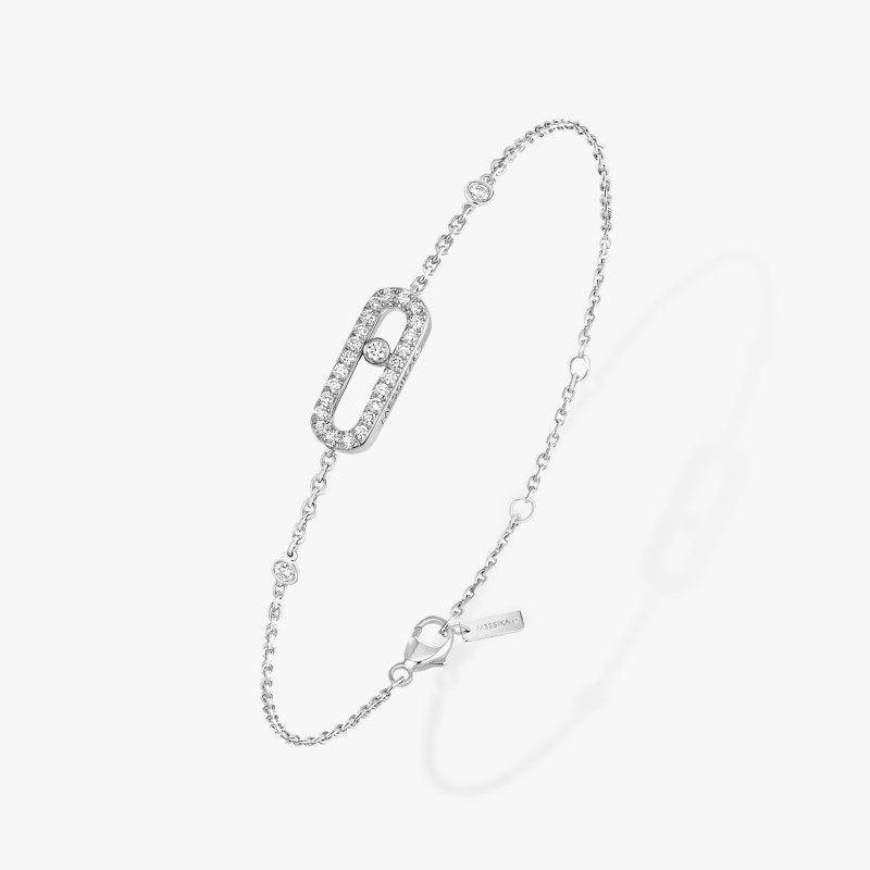 Bracelet Messika MOVE UNO PAVÉ Or 04706 Femme