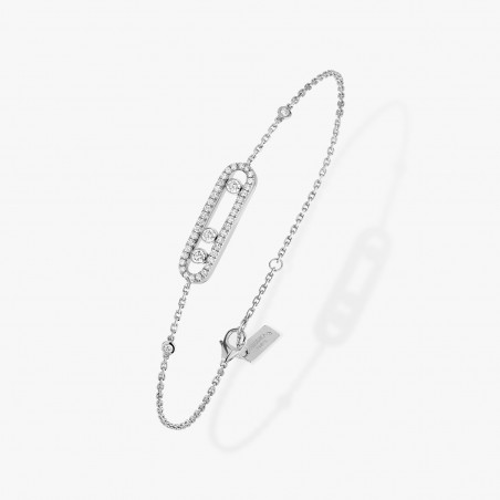 Bracelet Messika BABY MOVE PAVÉ Or 4325 Femme
