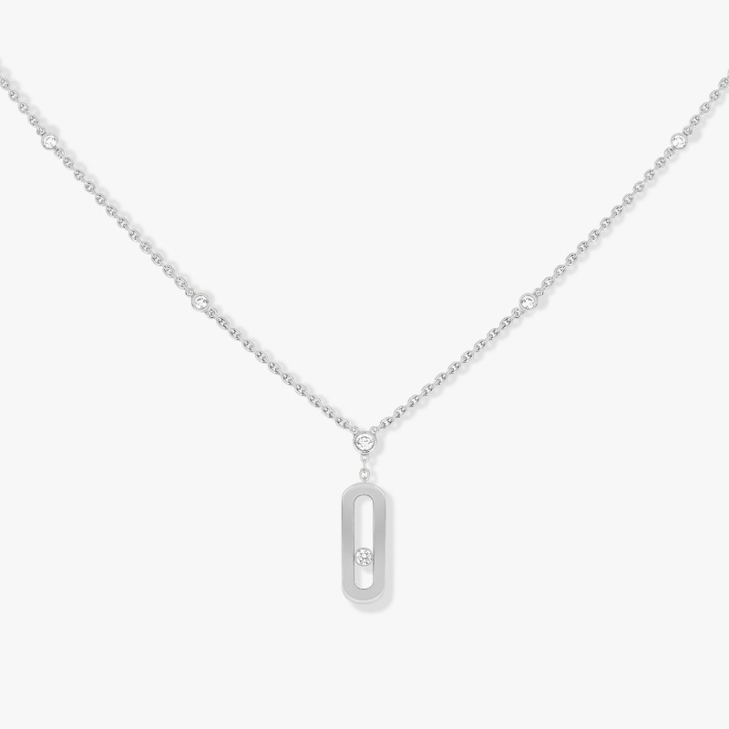 Collier diamant Messika LONG MOVE UNO Or 10111 Femme