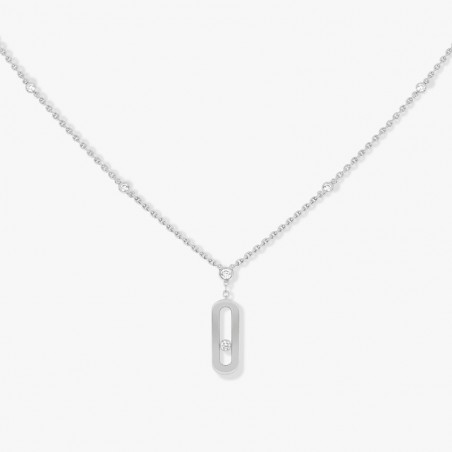 Collier diamant Messika LONG MOVE UNO Or 10111 Femme