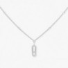 Collier diamant Messika LONG MOVE UNO Or 10111 Femme