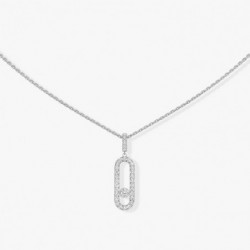 Collier diamant Messika MOVE UNO GM PAVÉ Or 12058 Femme