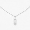 Collier diamant Messika MOVE UNO GM PAVÉ Or 12058 Femme