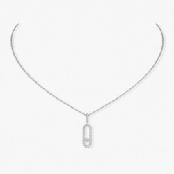 Collier diamant Messika MOVE UNO GM PAVÉ Or 12058 Femme