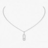 Collier diamant Messika MOVE UNO GM PAVÉ Or 12058 Femme