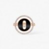 Bague Messika BAGUE LUCKY MOVE PM ONYX Or 12322-PG Femme