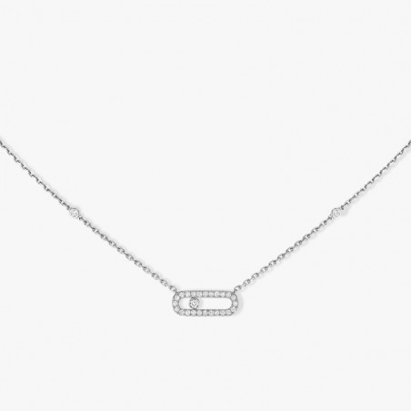 Collier diamant Messika MOVE UNO PAVÉ Or 04708 Femme