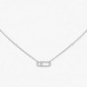 Collier diamant Messika MOVE UNO PAVÉ Or 04708 Femme