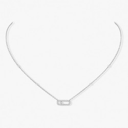 Collier diamant Messika MOVE UNO PAVÉ Or 04708 Femme