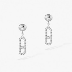 Boucles d'oreilles diamant DORMEUSES MOVE UNO Messika Or 05631 Femme