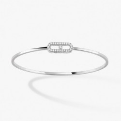 Bracelet Diamant Messika JONC FLEX MOVE UNO PAVÉ Or 11134 Femme