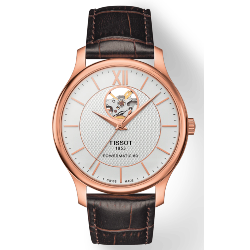 TISSOT TRADITION POWERMATIC 80 Cœur ouvert