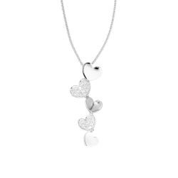 Collier Cascade de Coeurs Amore Nana