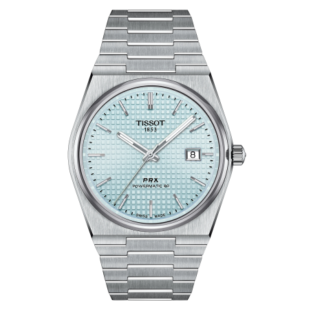 TISSOT PRX POWERMATIC 80 Cadran Bleu Glacier