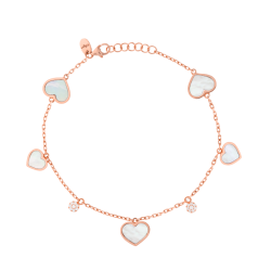 Bracelet Multi Coeurs Amore...