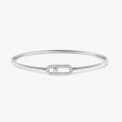 Bracelet Messika JONC FLEX MOVE UNO PAVÉ MM Or 12057 Femme