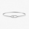 Bracelet Messika JONC FLEX MOVE UNO PAVÉ MM Or 12057 Femme