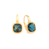 Boucles doreilles Serti Clos Poppy Blue