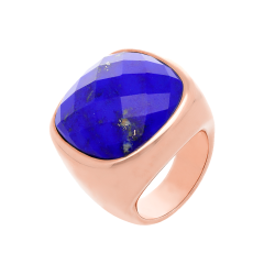 Bague Serti Clos Poppy Blue