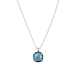 Collier Poppy Blue