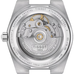 TISSOT PRX POWERMATIC 80 35MM fond vert