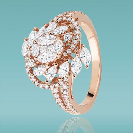 Bague «Beverly hills»