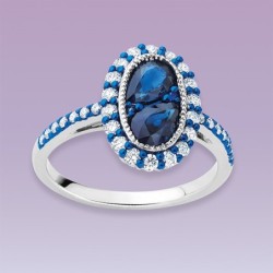 Bague « Myosotis »