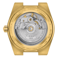 TISSOT PRX POWERMATIC 80 35MM fond champagne