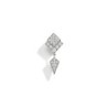 Boucle d'oreille STAIRWAY Diamants & Argent FSJ107