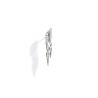 Boucle d'oreille ANYWAY DOUBLE GOUTTE Diamants & Argent FSJ109