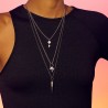 Collier STAIRWAY Diamants & Argent FSJ120