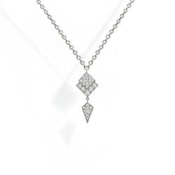 Collier STAIRWAY Diamants & Argent FSJ120