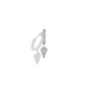 Petite créole STAIRWAY Diamants & Argent FSJ152