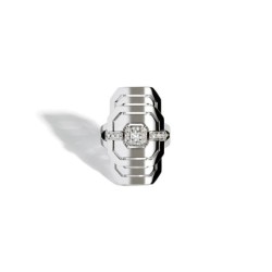 Bague MY WAY Semi pavée & Argent FSJ174