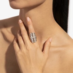 Bague MY WAY Semi pavée & Argent FSJ174