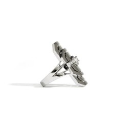 Bague MY WAY Semi pavée & Argent FSJ174